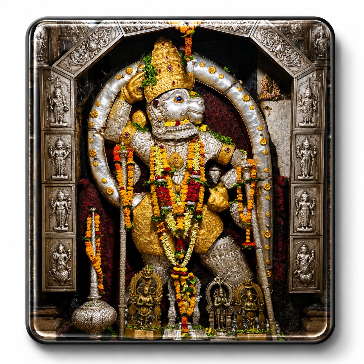 2" × 2" Devotional Deity & Saint Keepsake